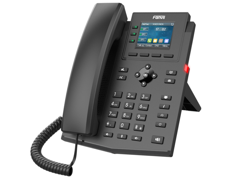 تلفن تحت شبکه فنویل مدل Fanvil X303/X303P (نو) - تصویر 2