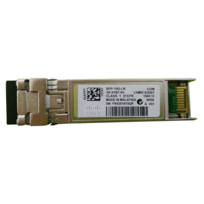ماژول فیبر نوری Cisco SFP 10G LR مناسب برای ارتباط‌های پرسرعت و بلندمدت شبکه