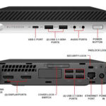 مینی کیس استوک HP ProDesk با پردازنده Intel Core i5-6500، رم 8 گیگابایت و حافظه SSD 256 گیگابایت